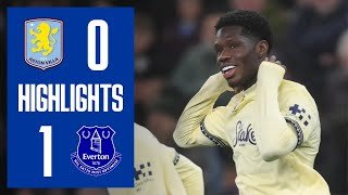 EXTENDED HIGHLIGHTS: Aston Villa 0-1 Everton