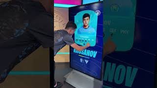 Khusanov tells us what his FC 25 rating should be! 💪 #FC25 #Khusanov #ManCity #ultimateteam