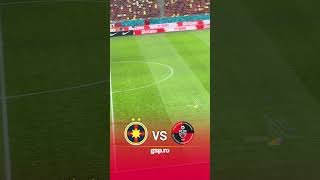 FCSB - Csikszereda » A început ninsoarea în București