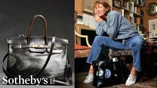 The Very First Birkin Bag: Jane Birkin’s Original Hermès Up for Auction at Sotheby's