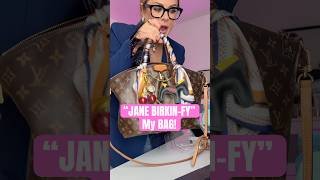 Wait I’m obsessed😳😳”JANE BIRKIN-FY” my bag with me 🍒✨#style #fun #trend #janebirkin