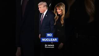 Trump says “hopefully” won't need Iran military action