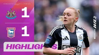 Lumsden Smashes Long Range Goal | Newcastle United v Ipswich Town | Barclays WSL2 25/26