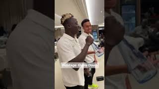 Guela Doué 🇨🇮 a réussi son bizutage pour son arrivée