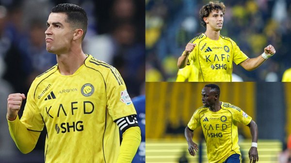 Al-Nassr close the gap! Cristiano Ronaldo and Joao Felix star in dominant win over Al-Kholood to move within three points of Saudi Pro League leaders Al-Hilal | Goal.com UK
