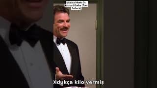 Monica Meets Dr. Richard Burke (Tom Selleck). #shorts #friends #tomselleck