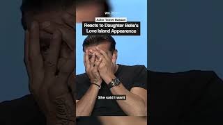 Tamer Hassan reacts to daughter Belle Hassan on Love Island #shorts