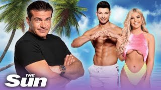 Belle's dad Tamer Hassan has strong words for Anton | Love Island