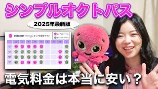 【2025年最新】オクトパスエナジーで電気代が最安なプランを地域別に紹介！