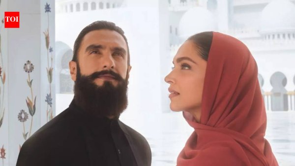 Deepika Padukone says, ‘We both love art and architecture’, talks about spending a day with Ranveer Singh | - The Times of India
