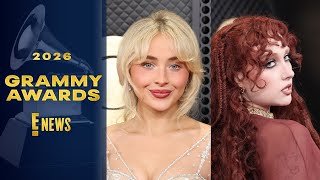 Sabrina Carpenter Says Chappell Roan "Whipped" Photographers Into Shape | Grammys 2026