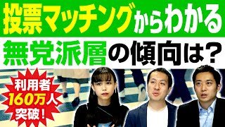 選挙ドットコムの投票マッチングが利用者160万人突破！データ分析から見える無党派層の傾向は？｜第137回 選挙ドットコムちゃんねる #4