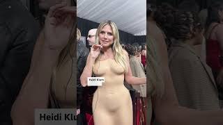 Heidi Klum explains her nude illusion Grammy dress | REUTERS
