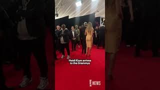 Heidi Klum knows how to make a fashion statement. 🔥 #Grammys #AwardsSeason