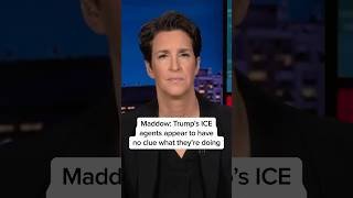 Maddow: Trump's ICE agents appear to have no clue what they're doing