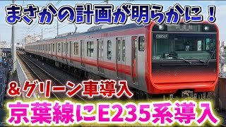 【京葉線に新車か】京葉線へのE235系＆グリーン車導入は現実的か