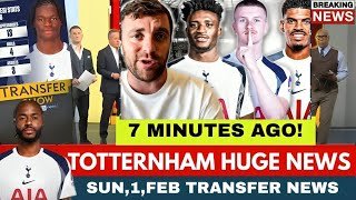 🚨JUST NOW CONFIRMED🤩✅SPURS TRANSFER NEWS & UPDATES ROUNDS UP🔥HE WE GO AGAIN🔥