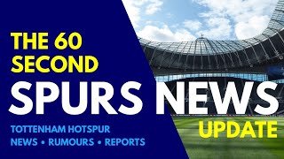 THE 60 SECOND SPURS NEWS UPDATE: Muani, U21s, Akhamrich, Hall, Vertonghen, WSL, 14th in Table, Frank