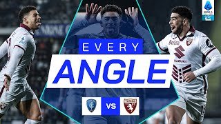 Che Adams Scores from the Halfway Line! | Every Angle | Empoli-Torino | Serie A 2024/25
