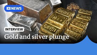 Gold and silver crash in price after precious metal mania | ABC NEWS
