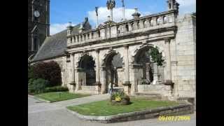 2006 France   Bretagne, Finistère, Les Monts d'Arrée et Sizun, Avec Alex et Élisa, en Juillet