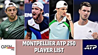 Humbert, Griekspoor, Hurkacz & More! | Montpellier Occitanie Open 2026 Entry List | ATP Tennis