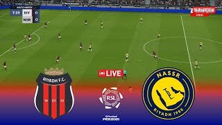 🔴LIVE : AL RIYADH vs AL NASSR - Saudi Pro League 2026 | Pes 21 Simulation Gameplay