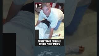 Photos in Newly Released Epstein Files Appear to Show Prince Andrew | #shorts