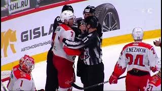 🔥ГРУБОСТЬ🔥 Джошуа Ливо (Трактор)  vs. Ярослав Бусыгин (Автомобилист)