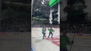 ДЖОШ ЛИВО ЗАБИВАЕТ ПЕРВУЮ ШАЙБУ В САЛАВАТЕ!!