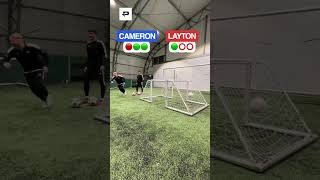 That first touch from Layton though 😳 #laytonstewart #accuracychallenge #footballchallenges #shorts