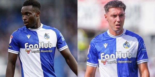 Conteh and Hutchinson depart on loan | Bristol Rovers FC