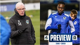 "We're going to try and compete to progress" | Evans and Conteh | Match Preview | Rovers v Plymouth