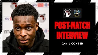 💬 “We’re not happy we got a draw.” | Kamil Conteh