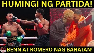 Shakur Stevenson humingi pala ng PARTIDA! | Conor Benn at Romero nagka INITAN sa Laban!