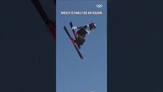 Eileen Gu’s gold medal run from the women’s freestyle skiing Big Air final at #Beijing2022 🥇