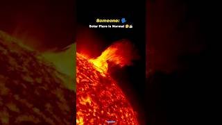 Solar Flare vs Earth vs Human Body 💀🌌 #space #sun #earth #universe