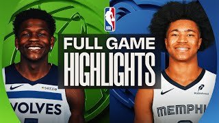 TIMBERWOLVES at GRIZZLIES | FULL GAME HIGHLIGHTS | January 31, 2026