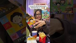 😱 NEW FRIENDS HAPPY MEAL AT MCDONALDS!