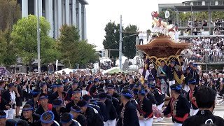 令和7年 岸和田だんじり祭  ラスト(カンカン場) Kishiwada Danjiri Matsuri2025/09/14