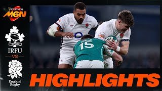 IRELAND v ENGLAND | 2025 GUINNESS MEN'S SIX NATIONS | RUGBY HIGHLIGHTS