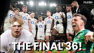 MY ENGLAND SIX NATIONS 36 MAN SQUAD vs BORTHWICK'S PREDICTED! Six Nations 2026
