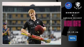 HIGHLIGHTS: Rew and Ogborne star as Somerset shine against Durham