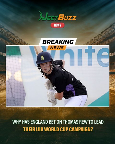 Why Has England Bet on Thomas Rew to Lead Their U19 World...