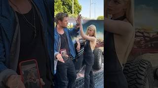 Chris Hemsworth And Anya Travel Across The Globe Together #shorts  #anyataylorjoy #chrishemsworth