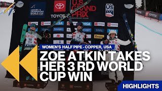 Zoe Atkin puts it down for Great Britain | Highlights | FIS Freestyle Skiing