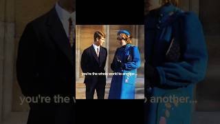 Prince Edward looked at Princess Diana with quiet admiration.