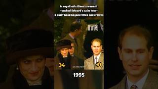 Princess Diana & Prince Edward🥀👑 #shorts #princeedward #diana #uk #princess #royalfamily #history