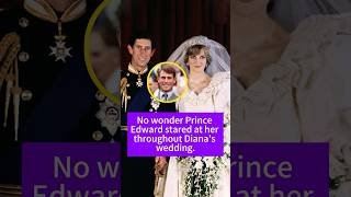 No wonder Prince Edward stared at her throughout Diana's wedding. #Diana #PrinceEdward #KingCharles