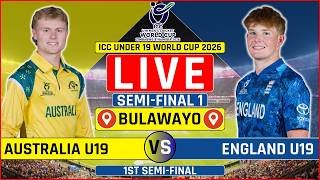 U19 World Cup Live: Australia U19 v England U19 Semi Final LIVE | AUS U19 vs ENG U19 Live Commentary